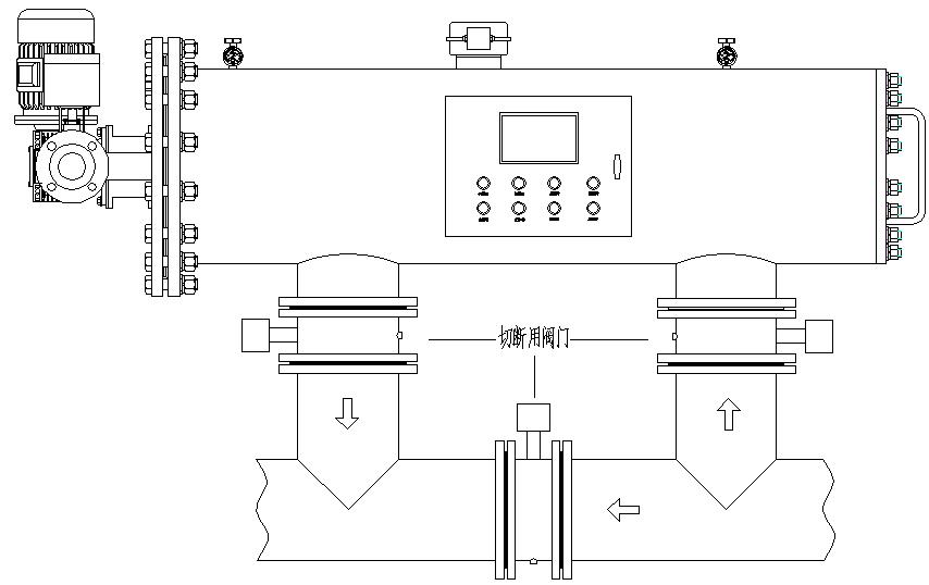 HY-CWS型臥式自清洗過(guò)濾器